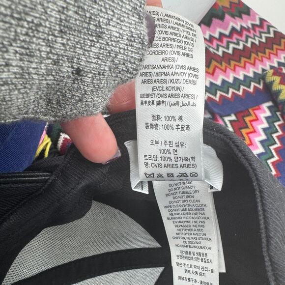 Burberry Horseferry House Embroidered Logo Adjustable Cap Size M - Black/White - Picture 6 of 9